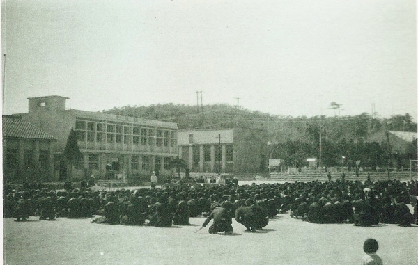 1974년 남한고 웅변대회 모습(사진제공 남한고 동문회)